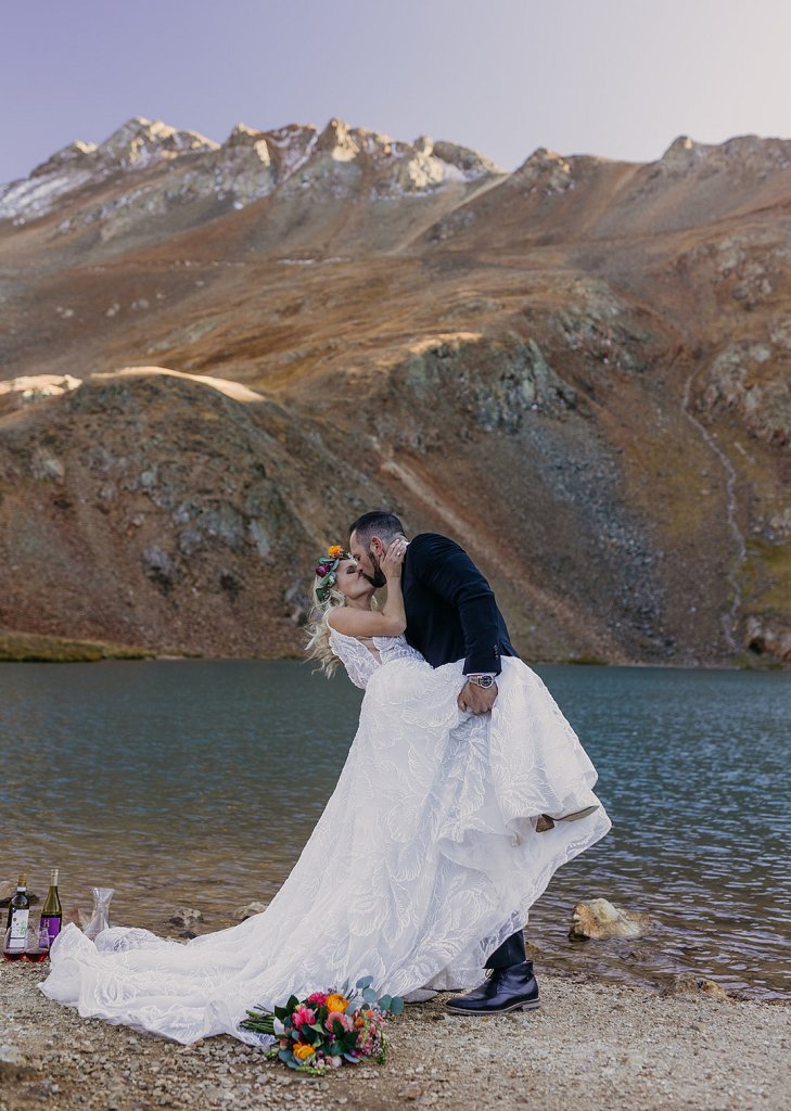mountain wedding elopement