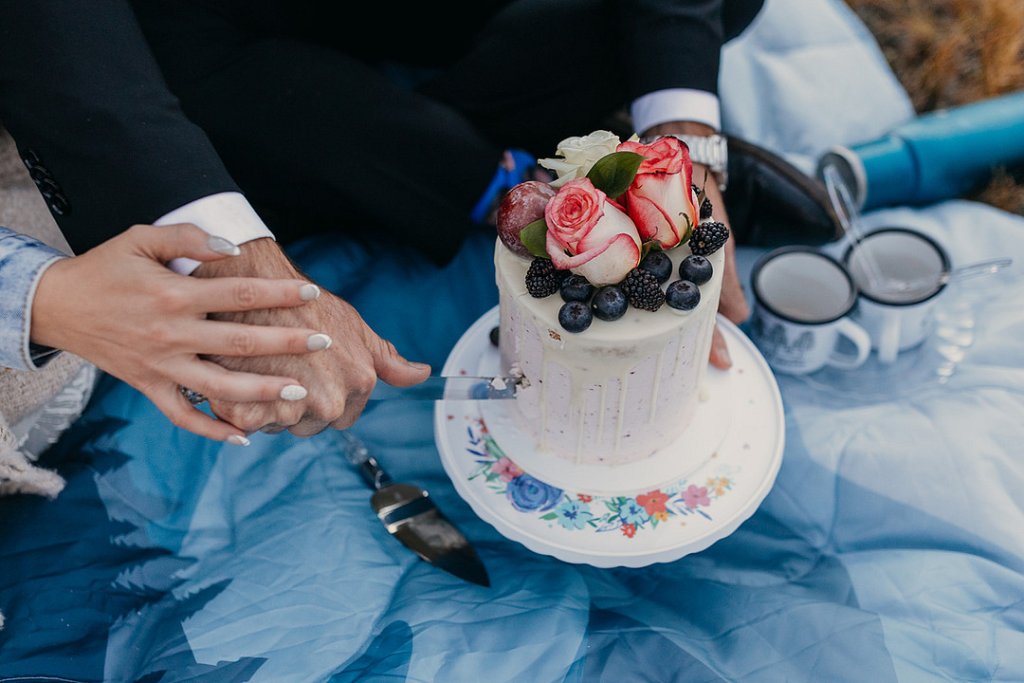 mountain wedding elopement