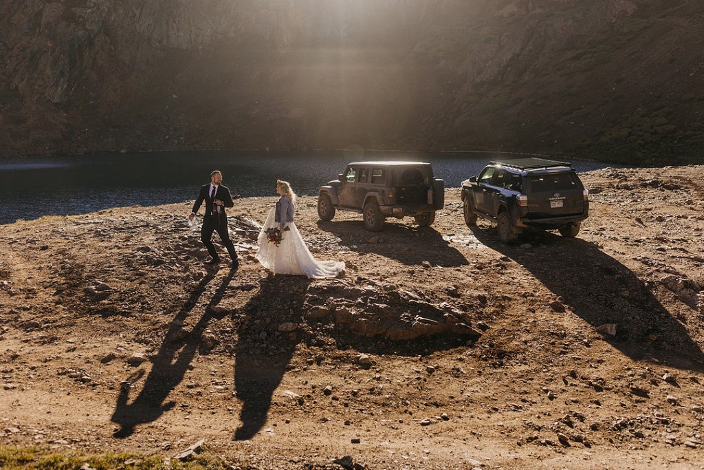 mountain wedding elopement