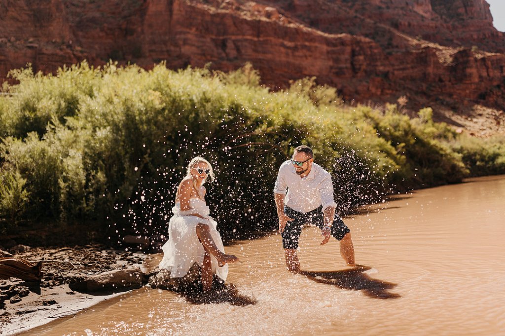 mountain wedding elopement