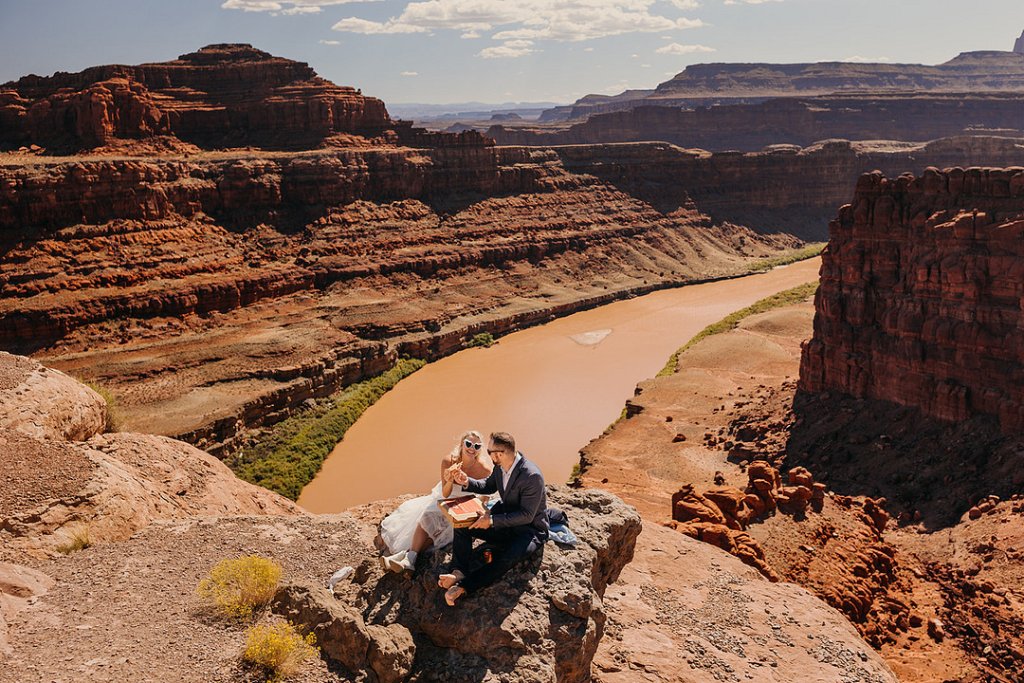 mountain wedding elopement