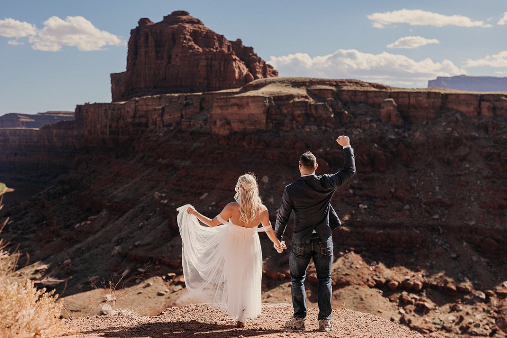 mountain wedding elopement