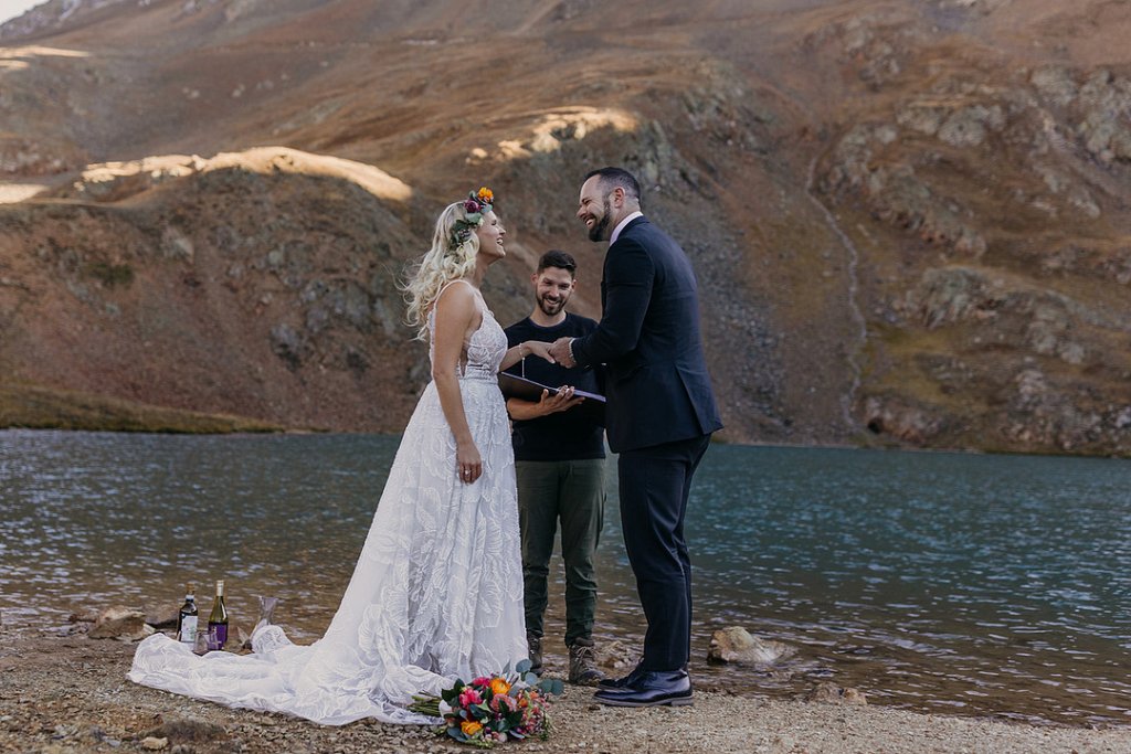 mountain wedding elopement
