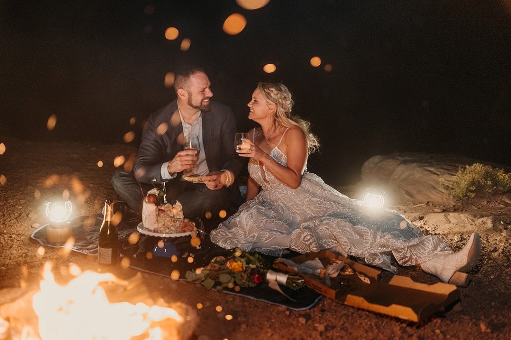 mountain wedding elopement