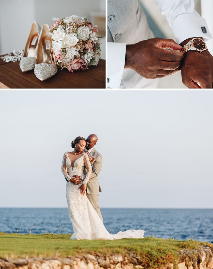 sandals royal curacao real wedding