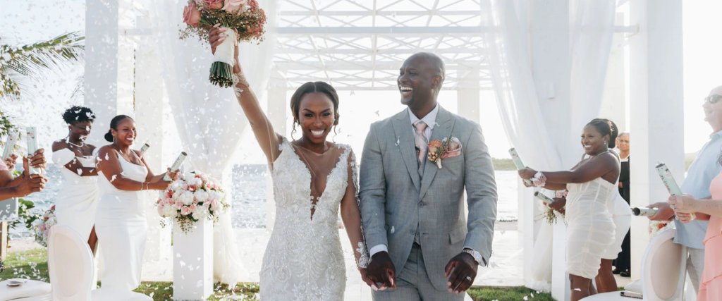 sandals royal curacao real wedding