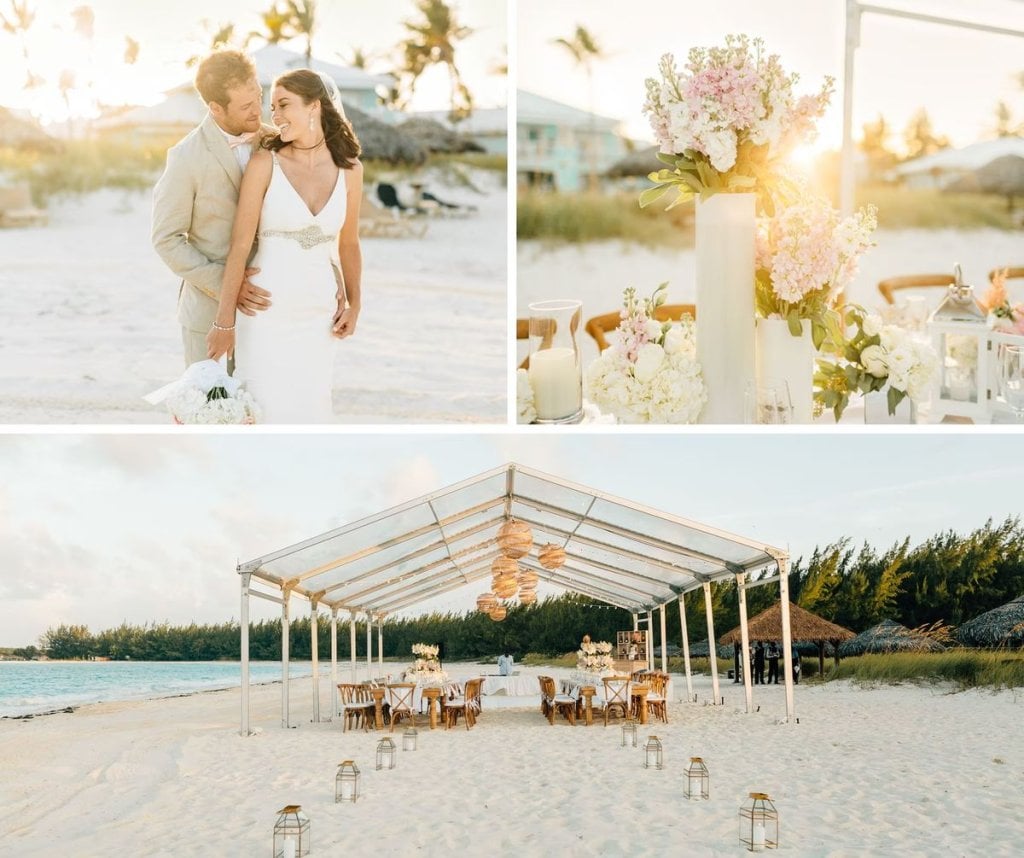 sandals emerald bay real wedding