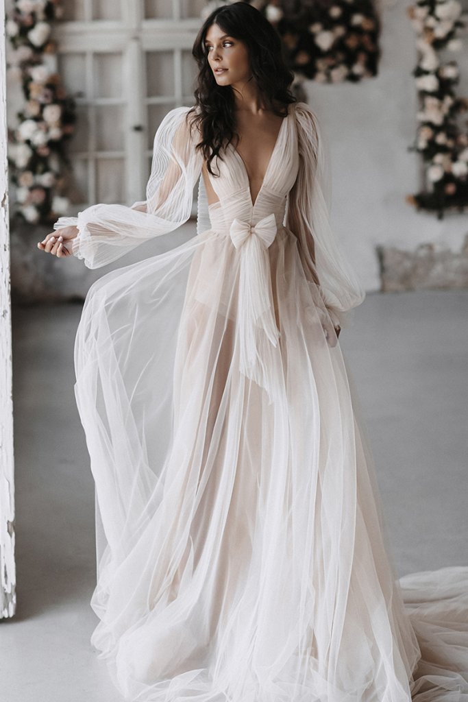 fall wedding dress