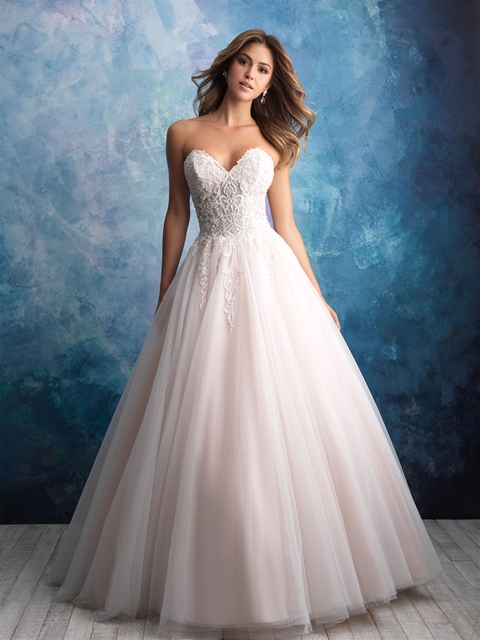 Wedding Gowns 101 Learn The Silhouettes Bridalguide Allure Bridals Ballgown