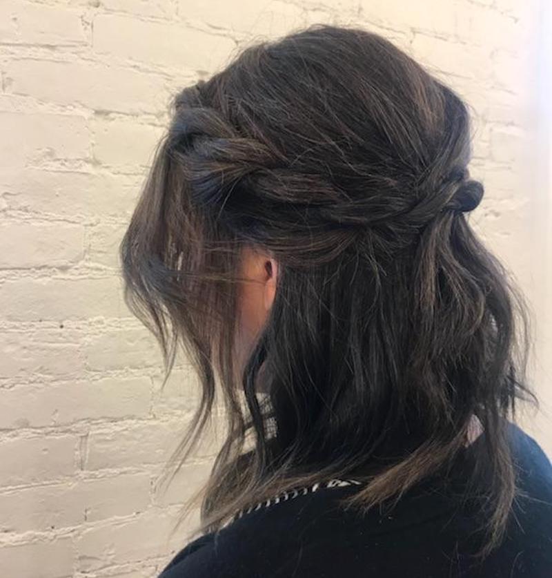 Easy, Wedding Side-Swept Ponytail Hairstyle Updo for Long Hair |  ladylikemae O.'s (ladylikemae) Photo | Beautylish