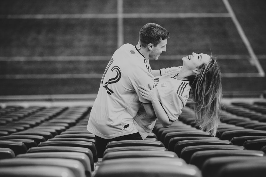 Couple on Field