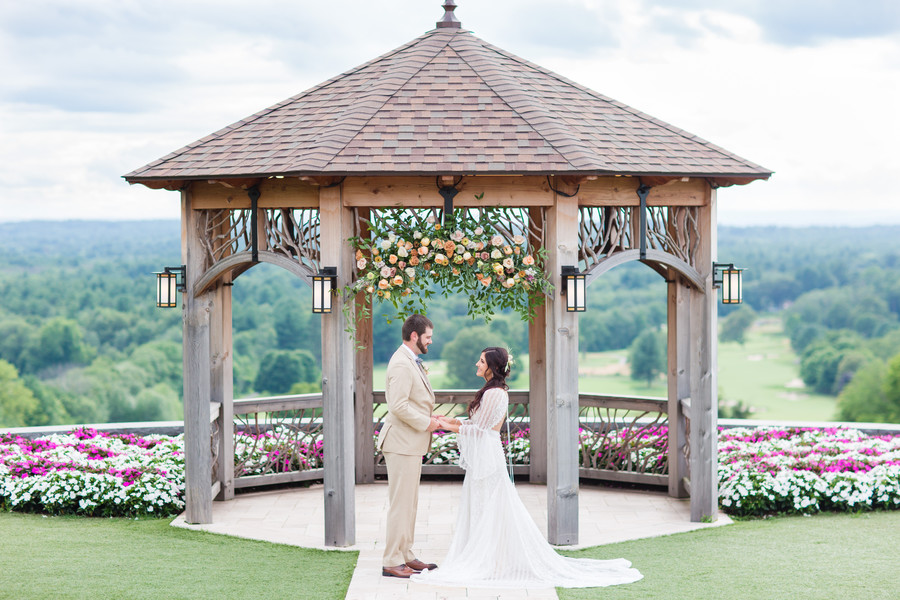 Beautiful setting for wedding