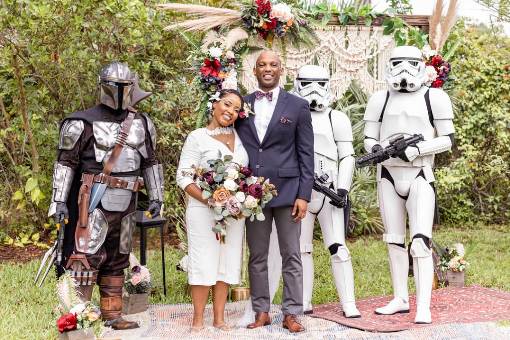 star wars wedding