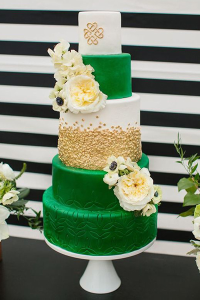 Celtic wedding cake