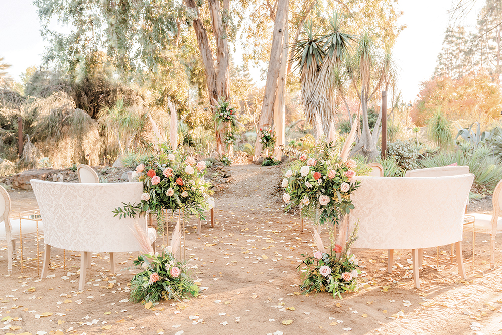 outdoor wedding ceremony