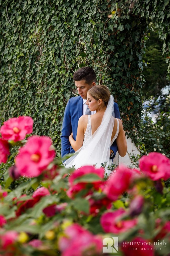 Garden wedding photo