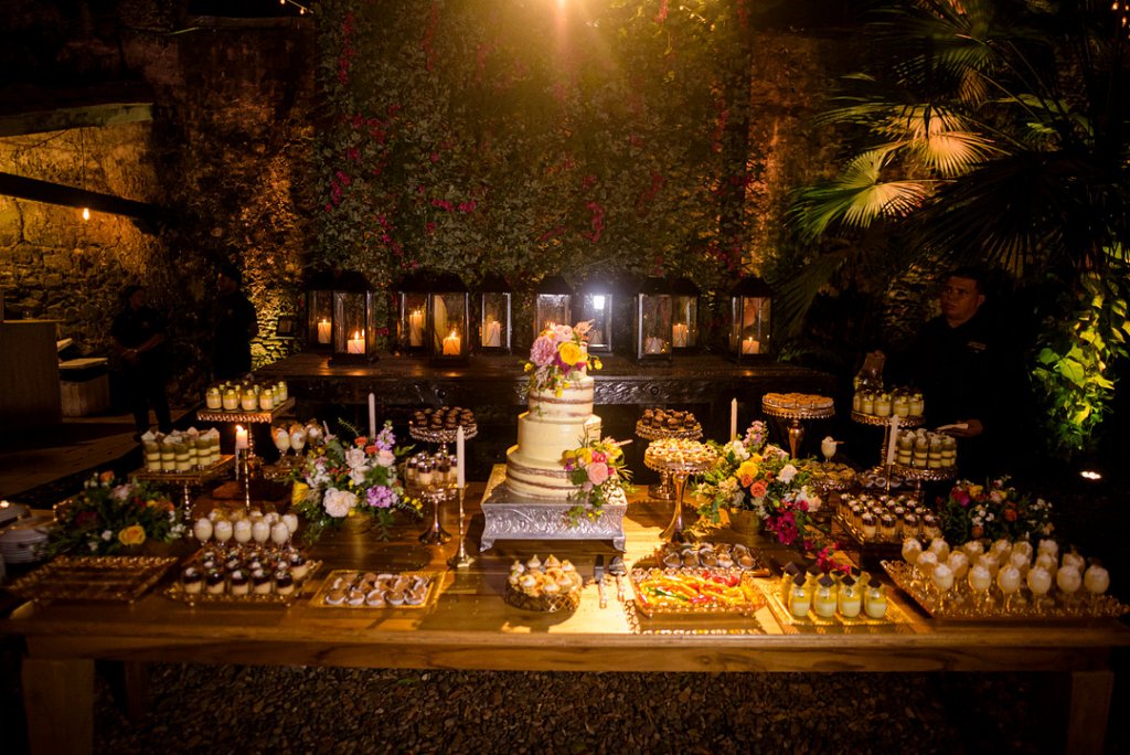 Wedding dessert table