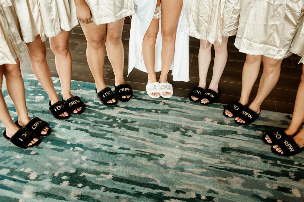 wedding slippers