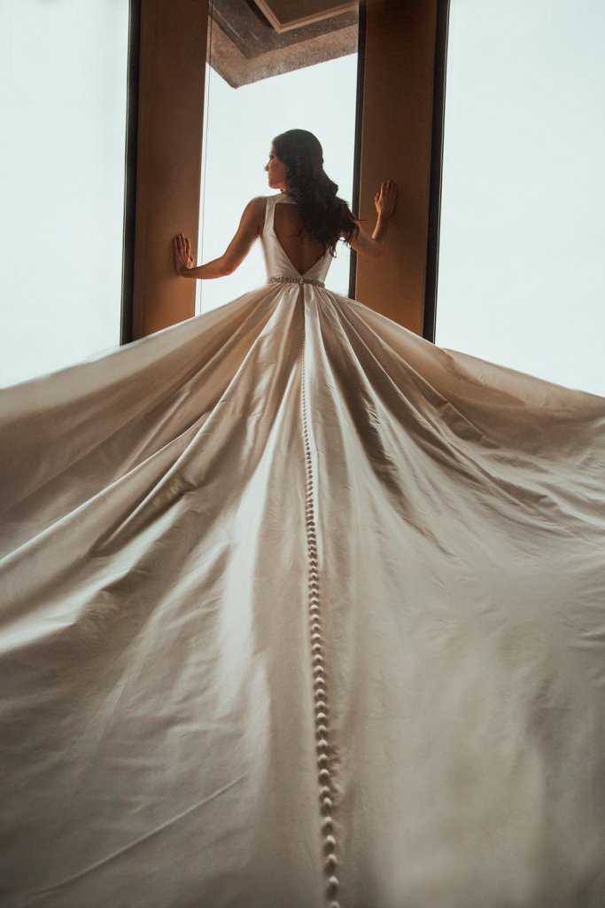 Wedding gown photo