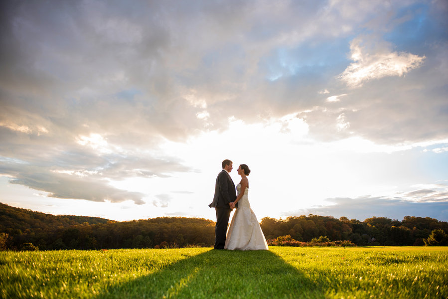 bride and groom wedding photo