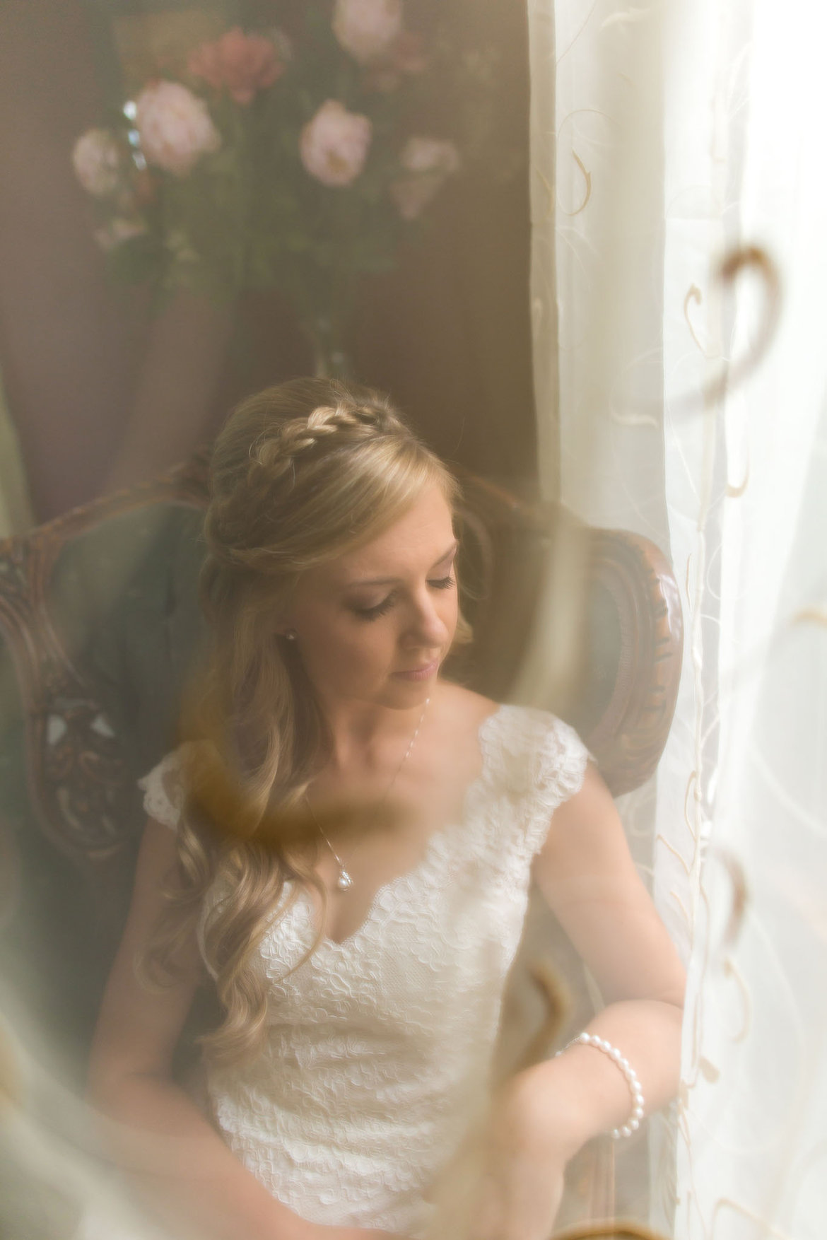 gorgeous bridal portrait