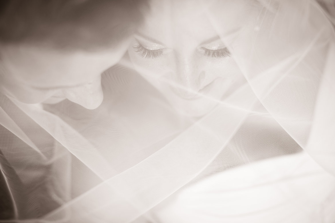 ethereal wedding photo