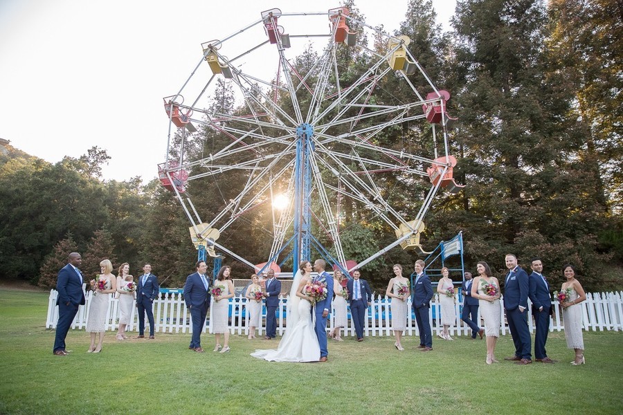 Carnival wedding photos