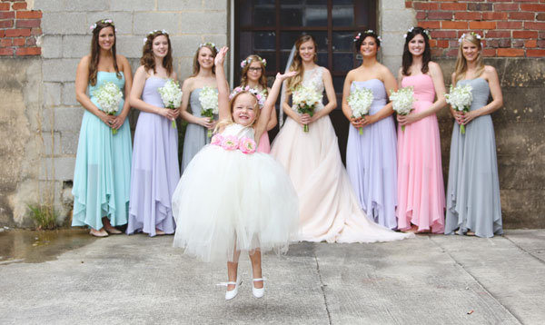 adorable flower girl