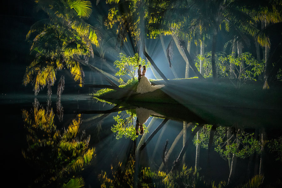 fairy tale wedding photo