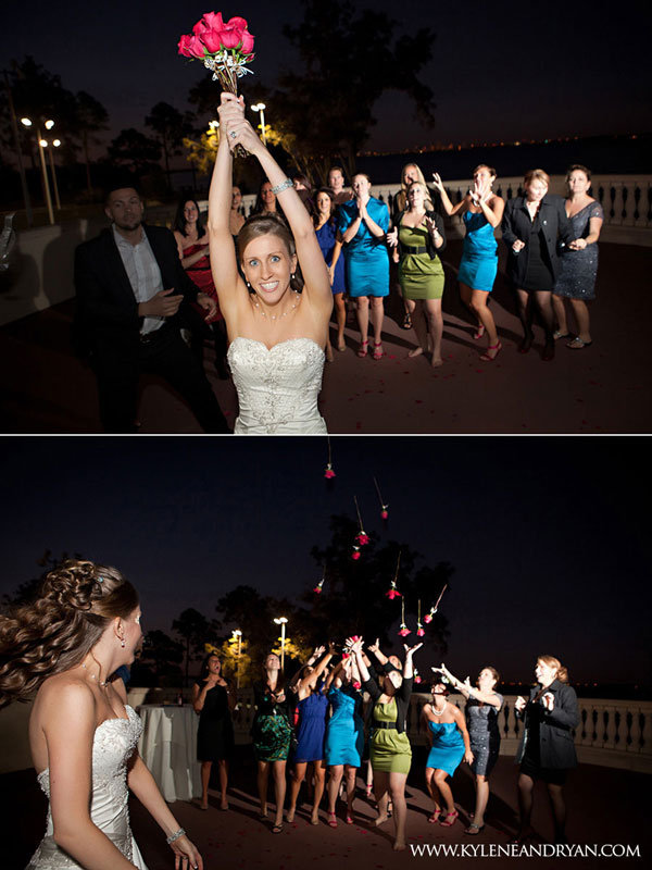 break apart bouquet toss