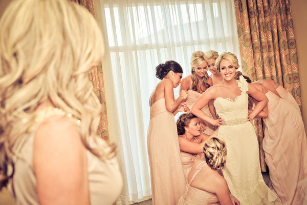 bride getting ready