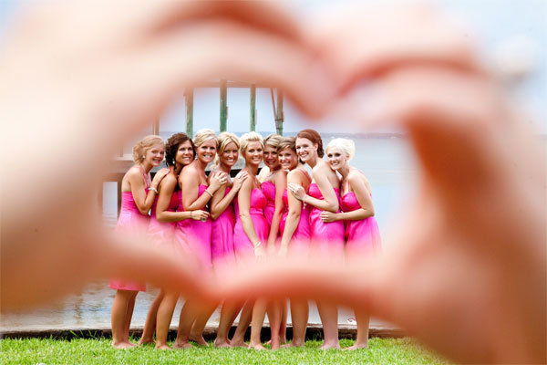 cute bridesmaids photo