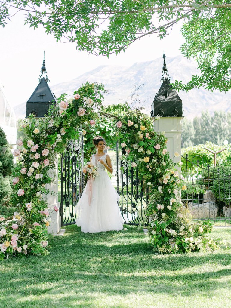 secret garden wedding inspiration