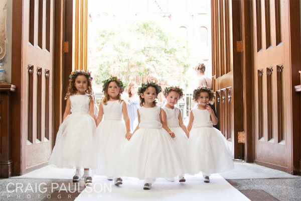 flower girl parade