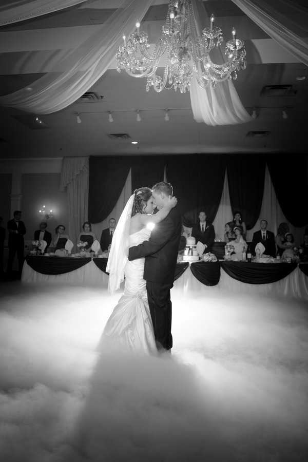 fog machine first dance