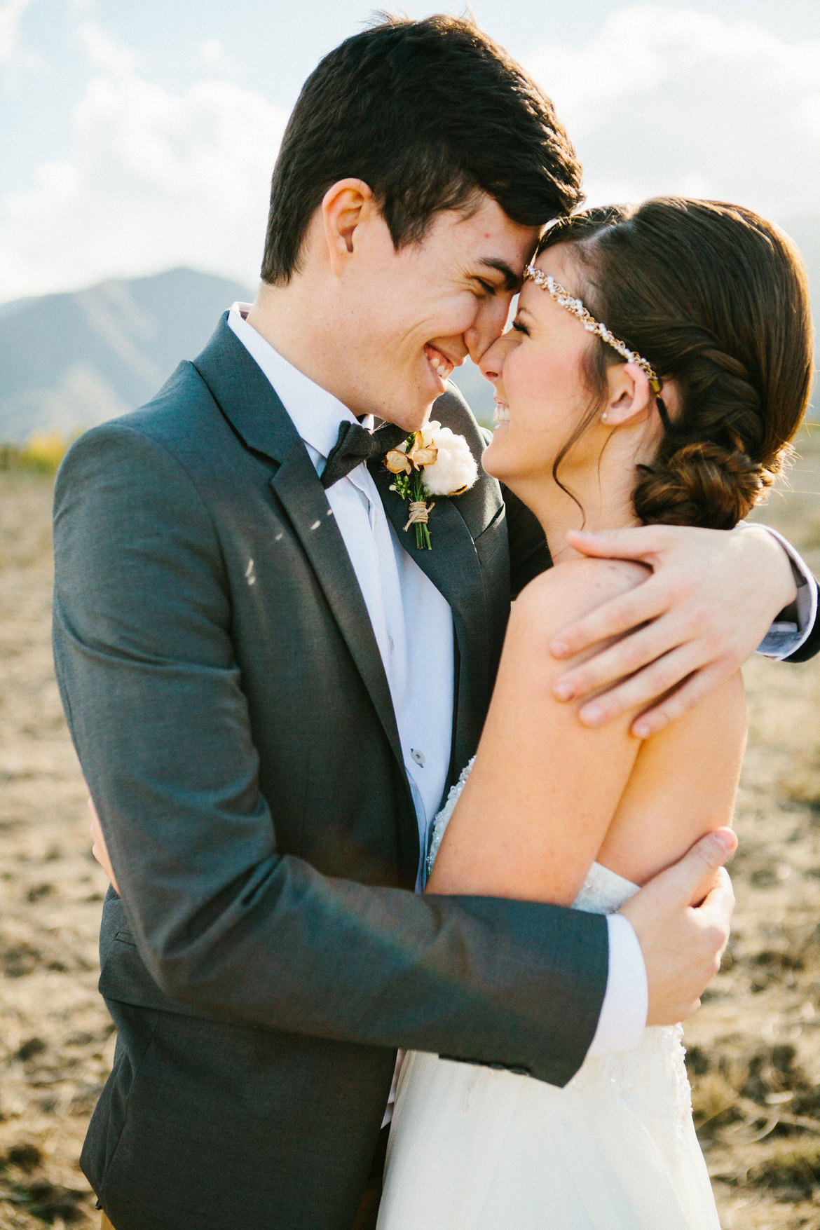 happy couple wedding photo