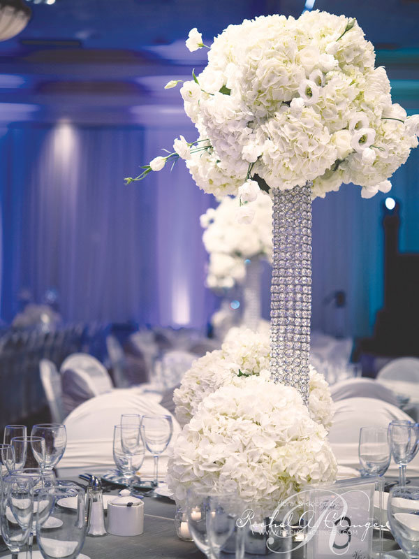 glamorous centerpiece