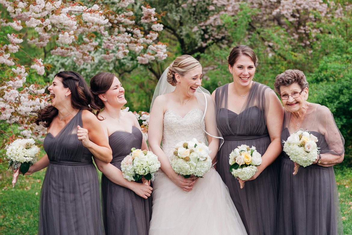 grandma as a bridesmaid