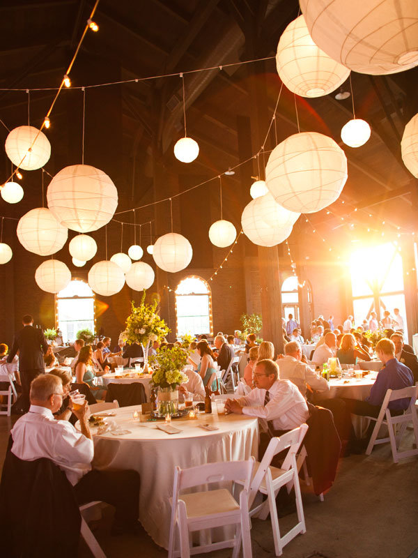 Rustic Wedding Paper Lanterns 2