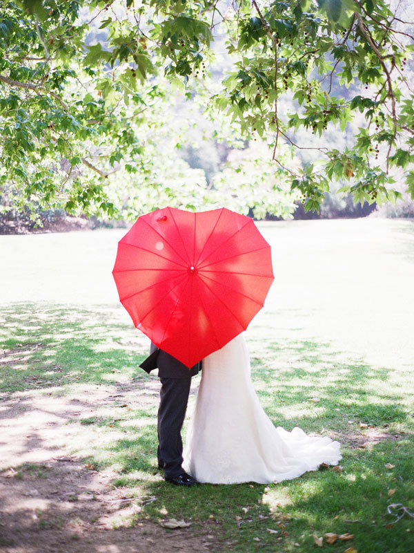 heart umbrella