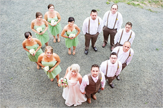 fun bridal party photos