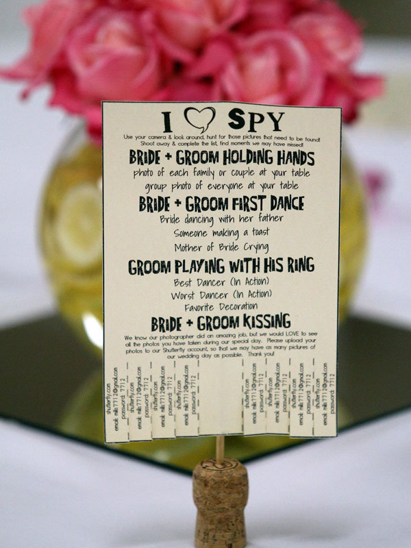 wedding i spy