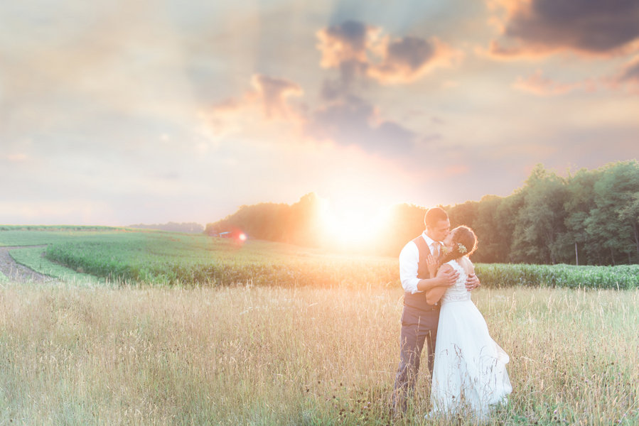 bride and groom wedding photo