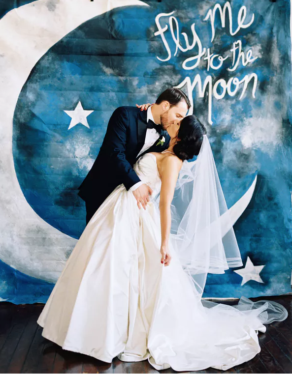 moon photo backdrop