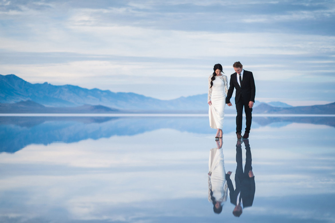 breathtaking wedding photo