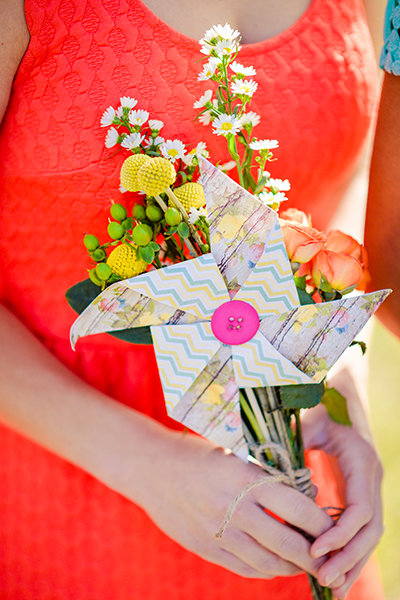 pinwheel bouquet