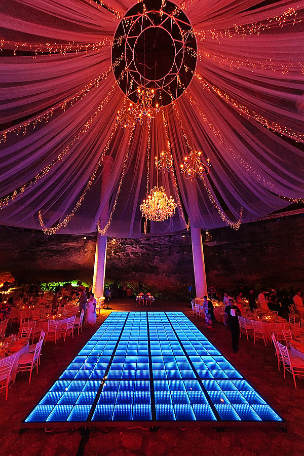 light up wedding dance floor