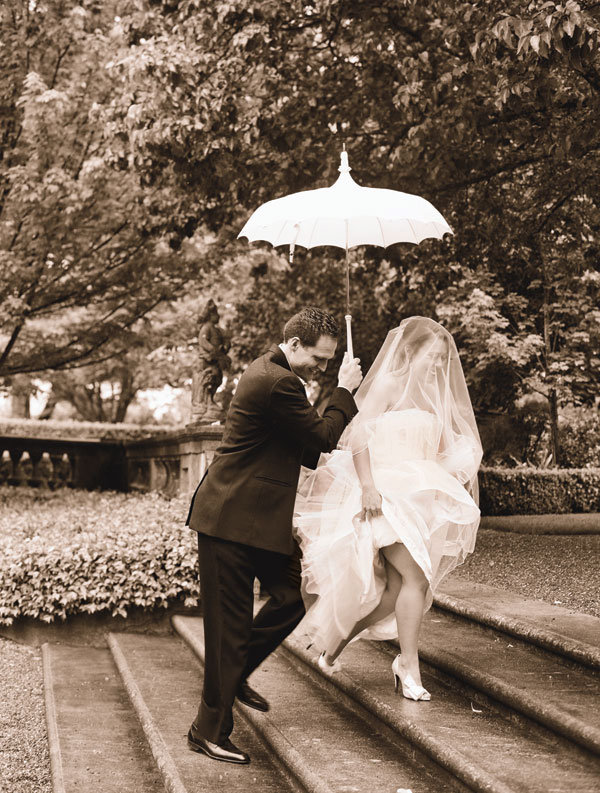 rain on wedding day