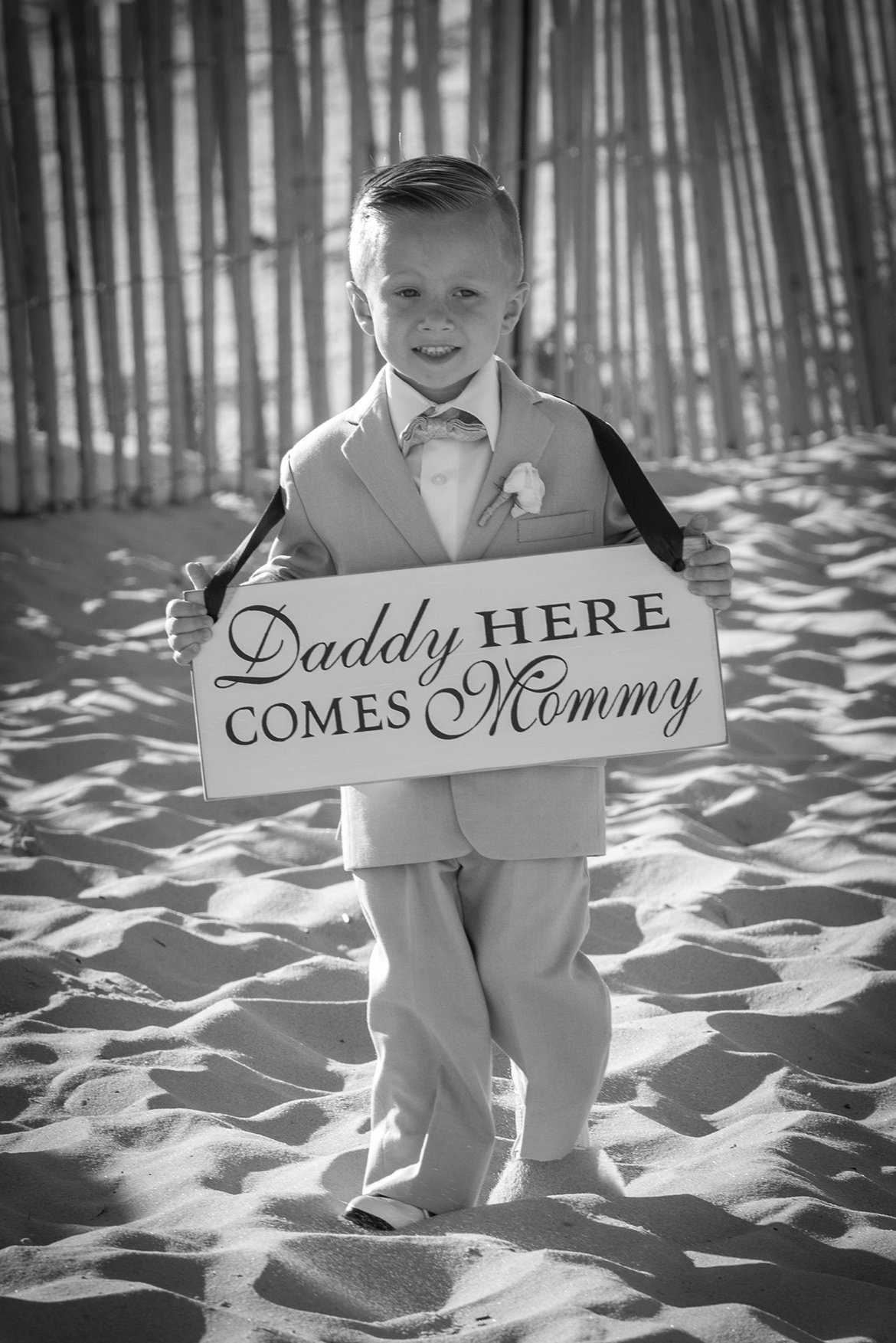 ring bearer sign