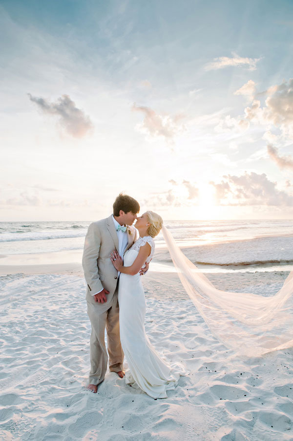 romantic beach photo